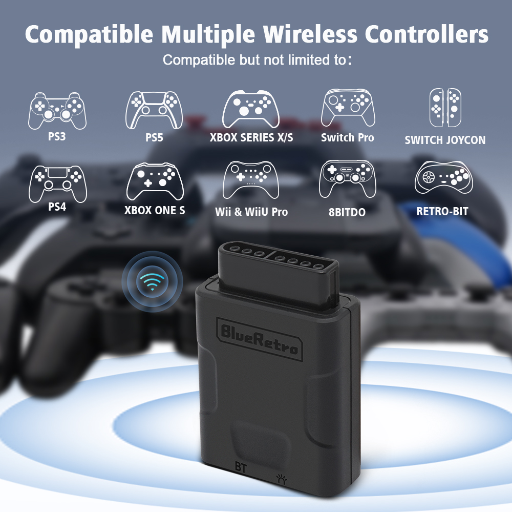 Retro Gaming Xbox One - RetroScaler Blueretro Adattatore controller wireless per