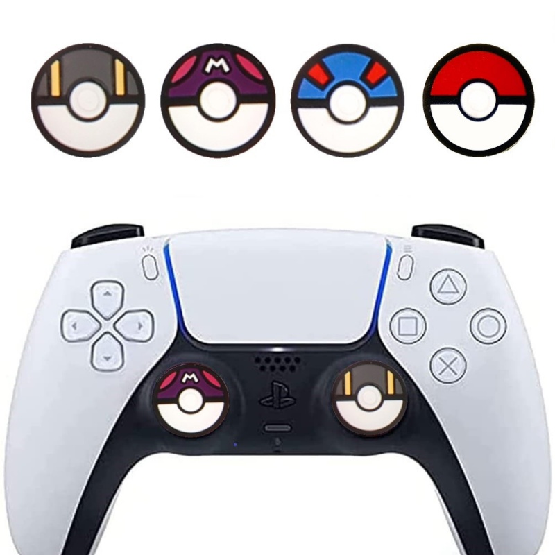 Retro Gaming Xbox One - 4 Pz/lotto Pokemon Poke Ball Thumb