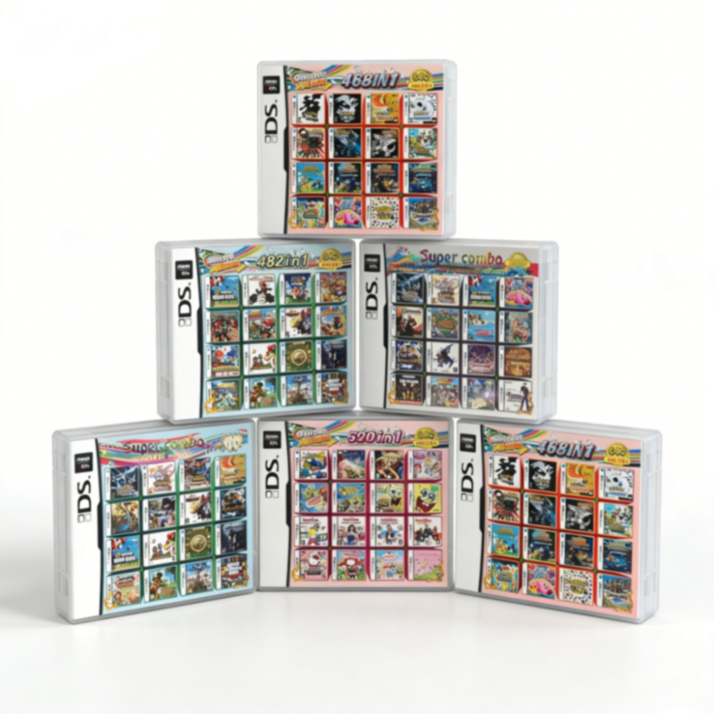 Console Retro Gaming Portable - Cartuccia Multi-Gioco a Tema Pokémon per