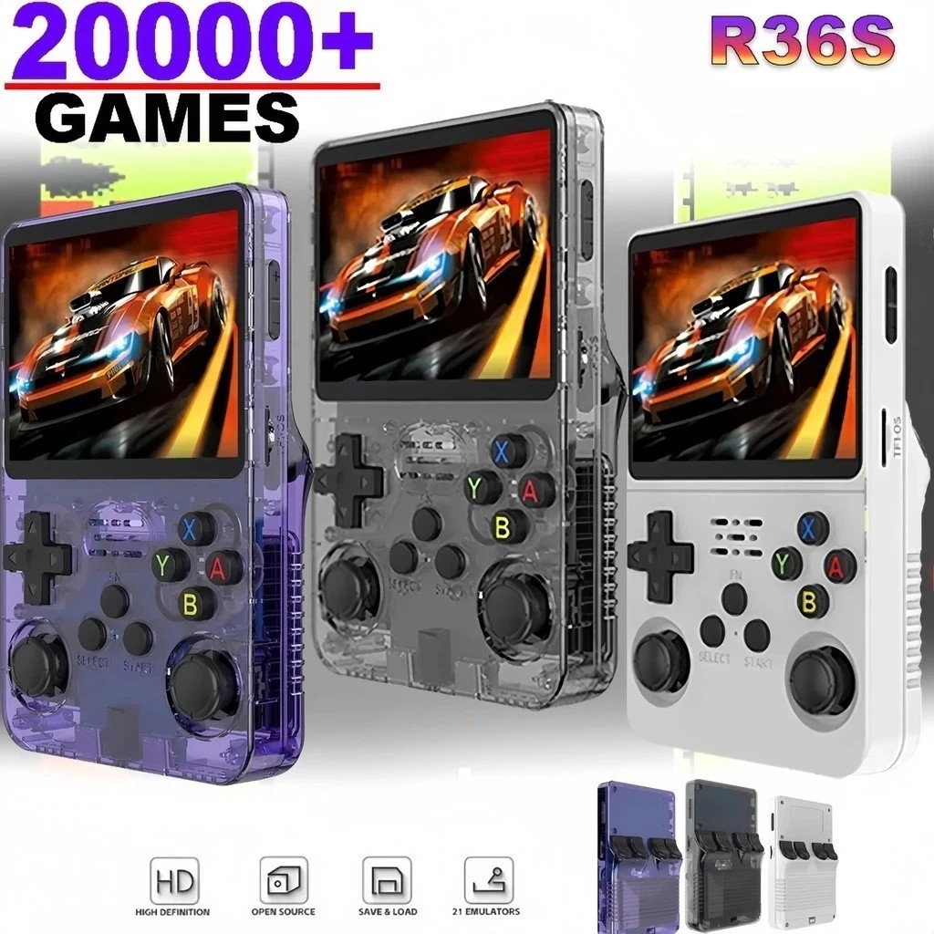 Retro Gaming Xbox One - Mini R36S Console per videogiochi portatile