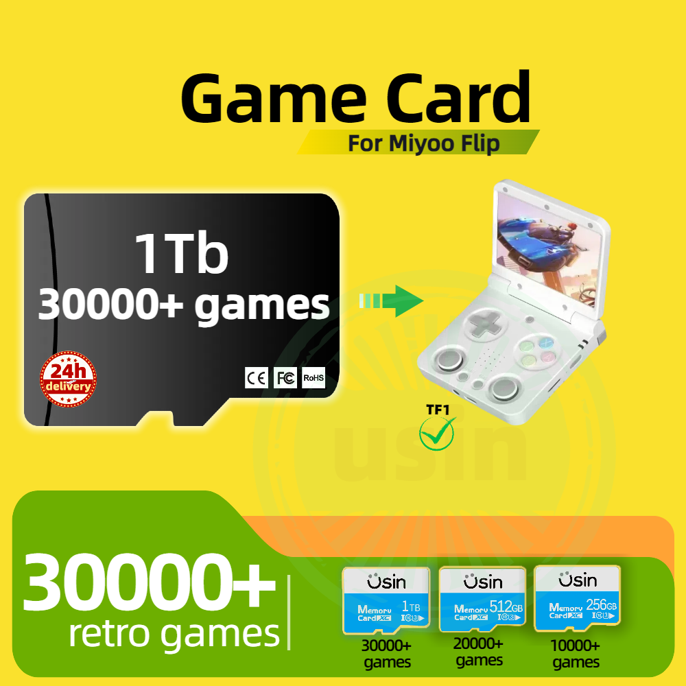 Console Retro Gaming Portable - Scheda di gioco per Miyoo Flip