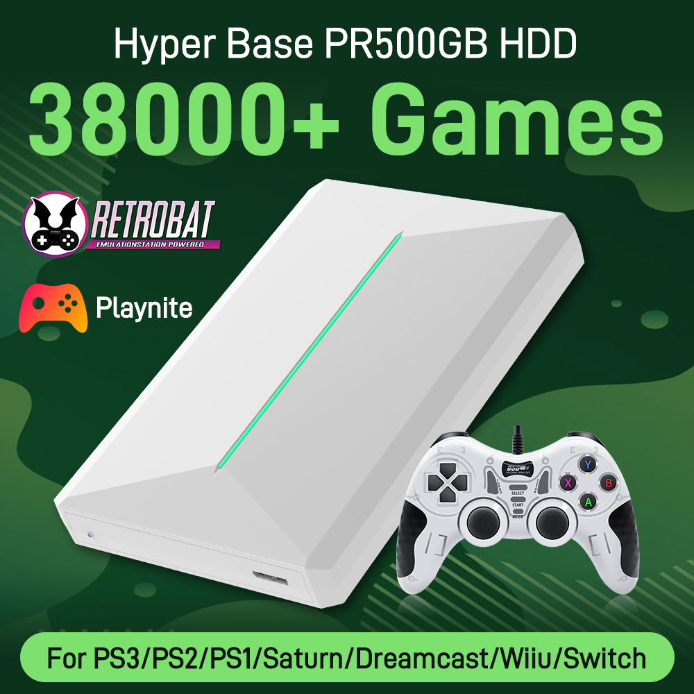 Retro Gaming Hard Drive - Disco rigido da 500 GB HDD
