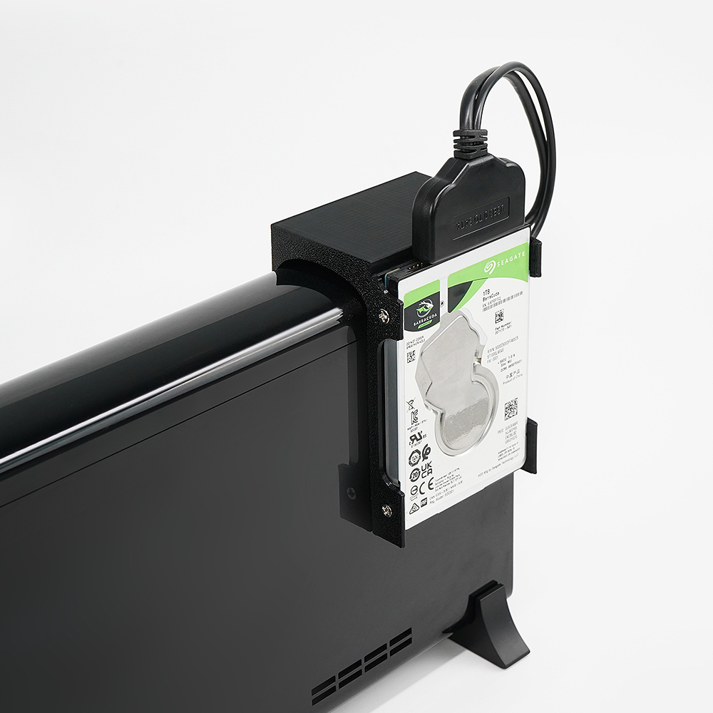 Retro Gaming Hard Drive - Staffa di design montabile a parete