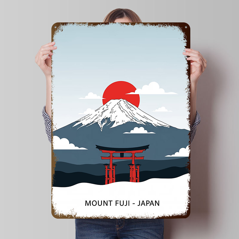 Poster Stampato del Monte Fuji - Retro Gaming Japan recensione e prezzo