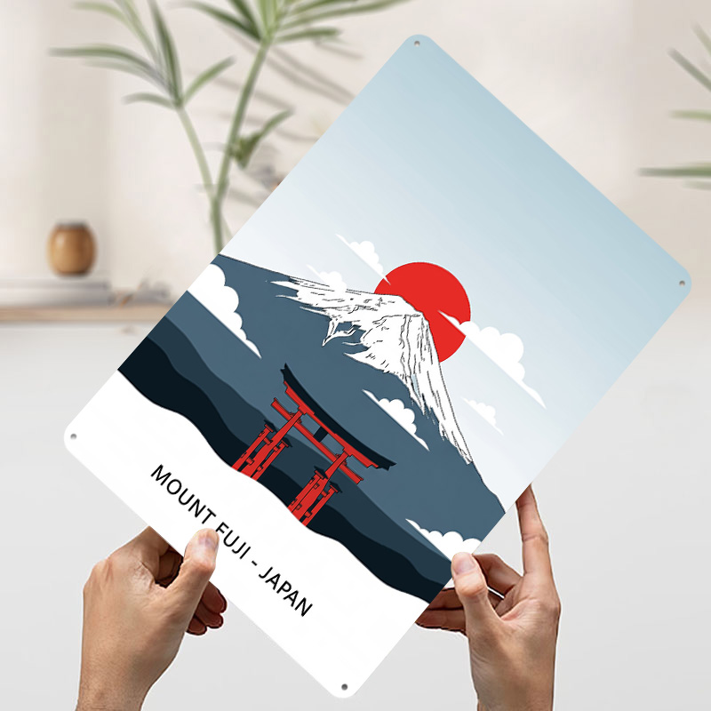 Poster Stampato del Monte Fuji - Retro Gaming Japan recensione e prezzo