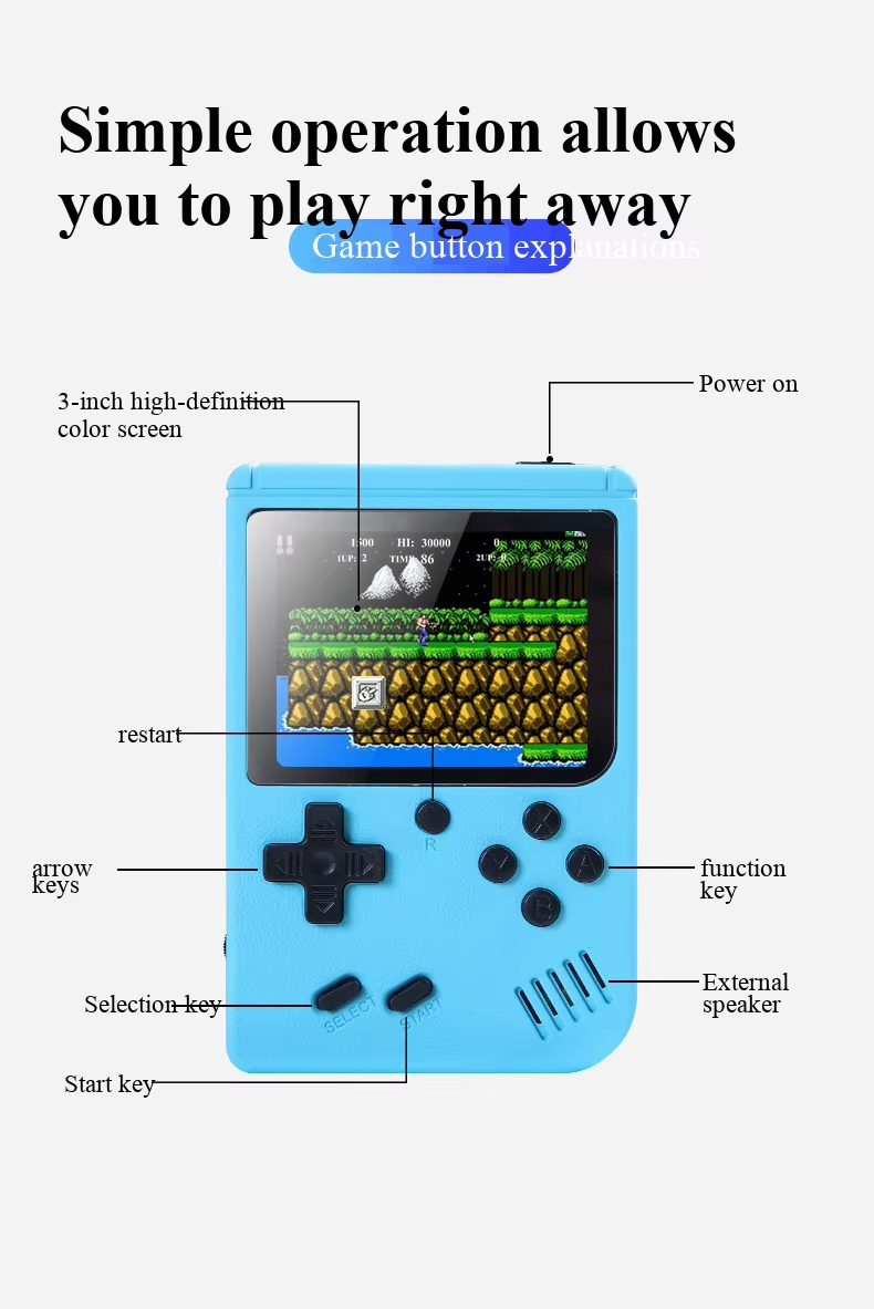 Console di gioco portatile ret - Retro Gaming Console Lego recensione e prezzo