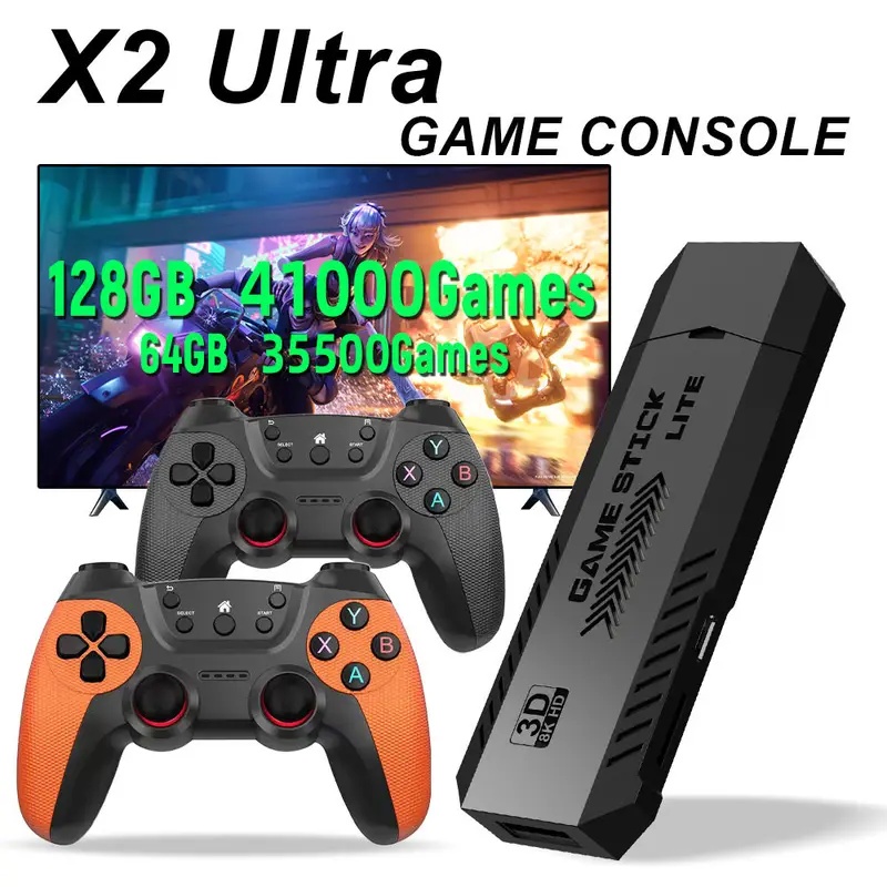 X2 Ultra Pro Retro Game Stick  - Retro Gaming Console Lego recensione e prezzo