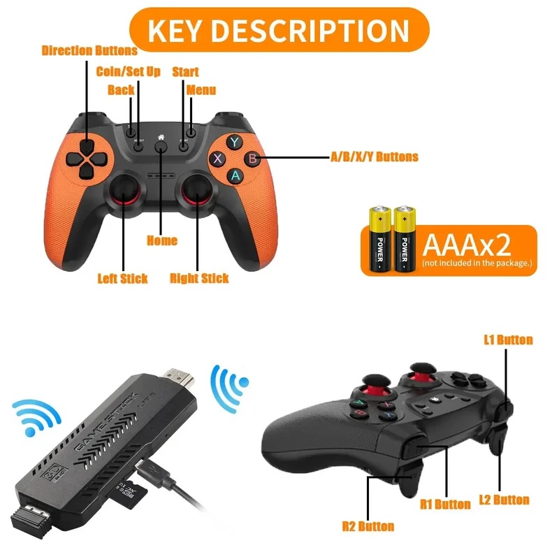 X2 Ultra Pro Retro Game Stick  - Retro Gaming Console Lego recensione e prezzo