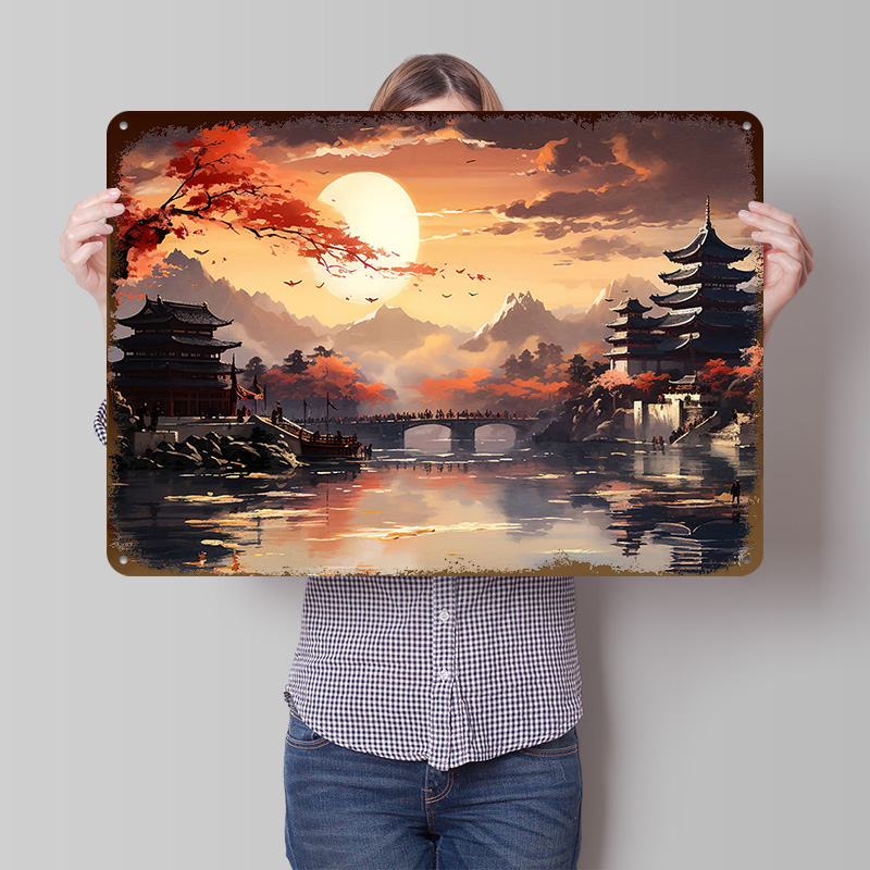 Poster con Paesaggio Giappones - Retro Gaming Japan recensione e prezzo