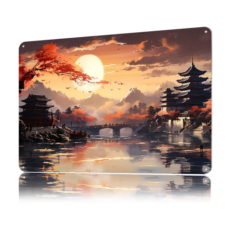 Poster con Paesaggio Giappones - Retro Gaming Japan recensione e prezzo