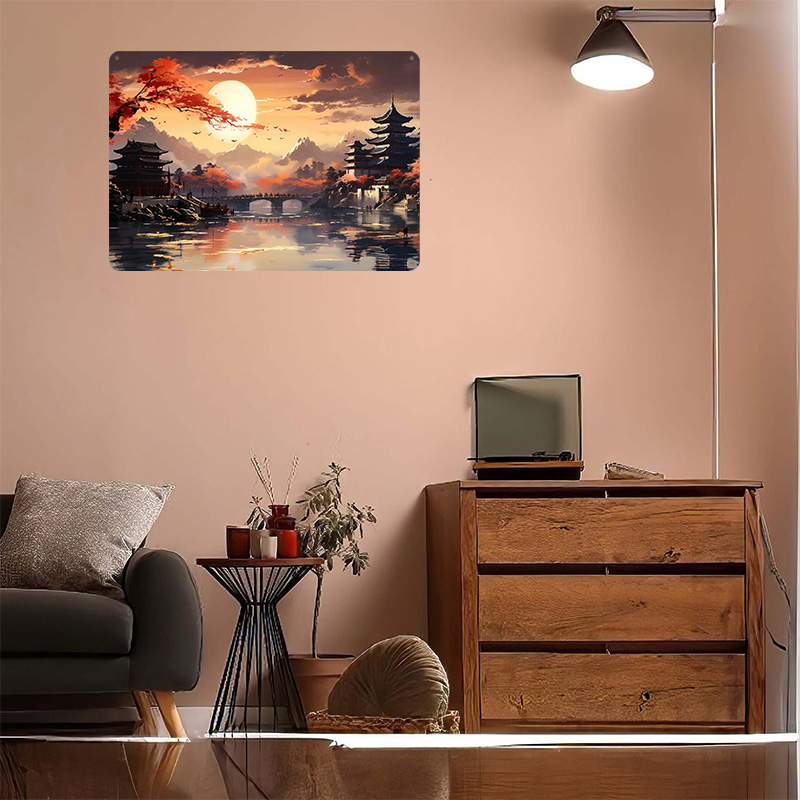 Poster con Paesaggio Giappones - Retro Gaming Japan recensione e prezzo