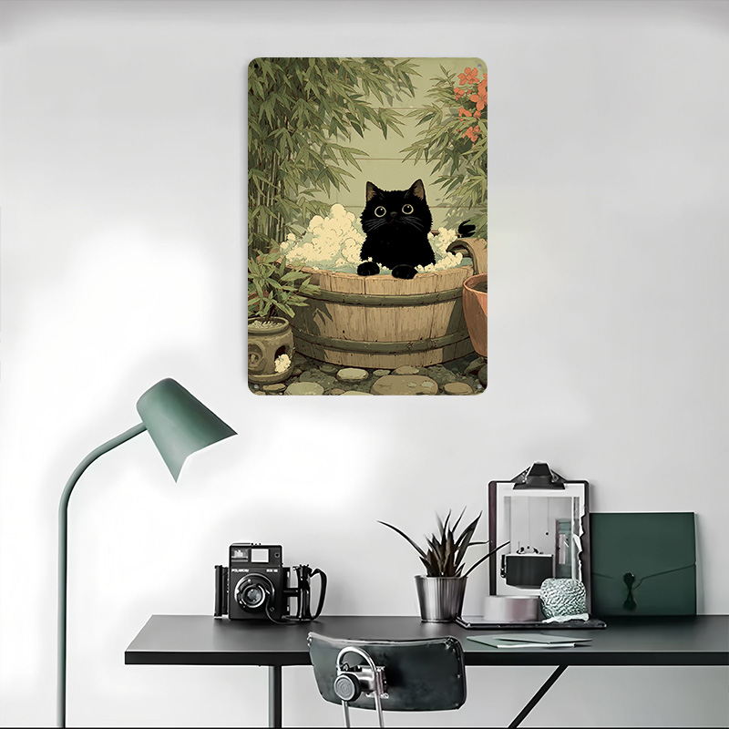 Poster Stampato Gatto Nero Gia - Retro Gaming Japan recensione e prezzo