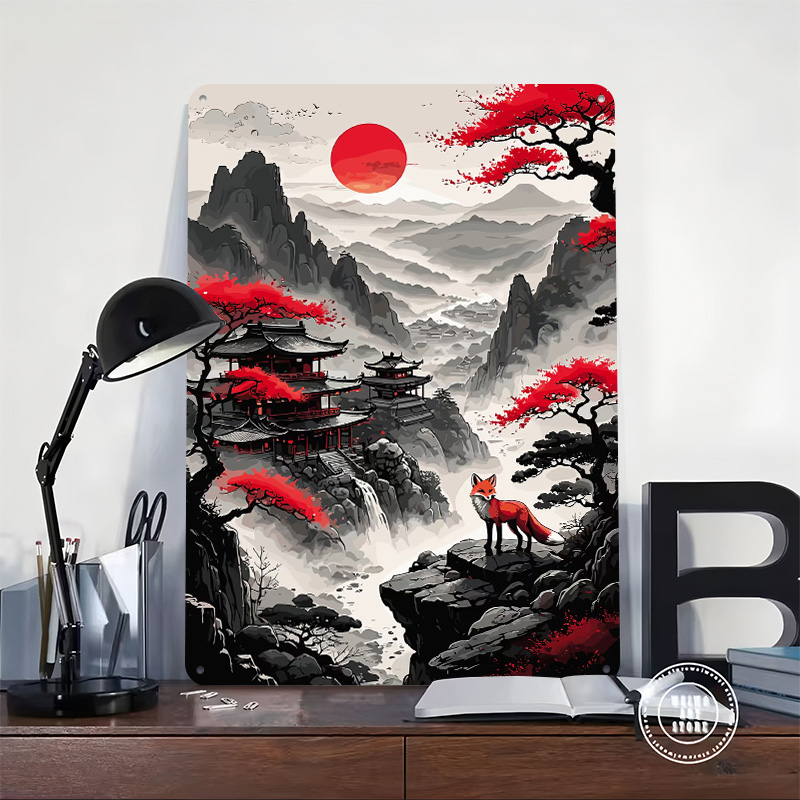 Poster Red Moon Japan, Targhe  - Retro Gaming Japan recensione e prezzo