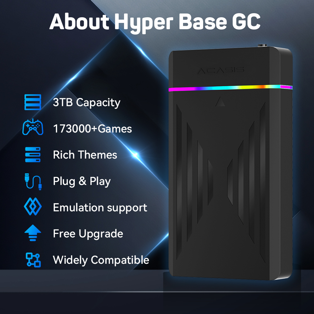 HDD da gioco portatile da 3 TB - Retro Gaming Os recensione e prezzo