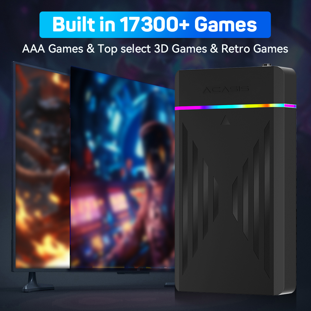 HDD da gioco portatile da 3 TB - Retro Gaming Os recensione e prezzo